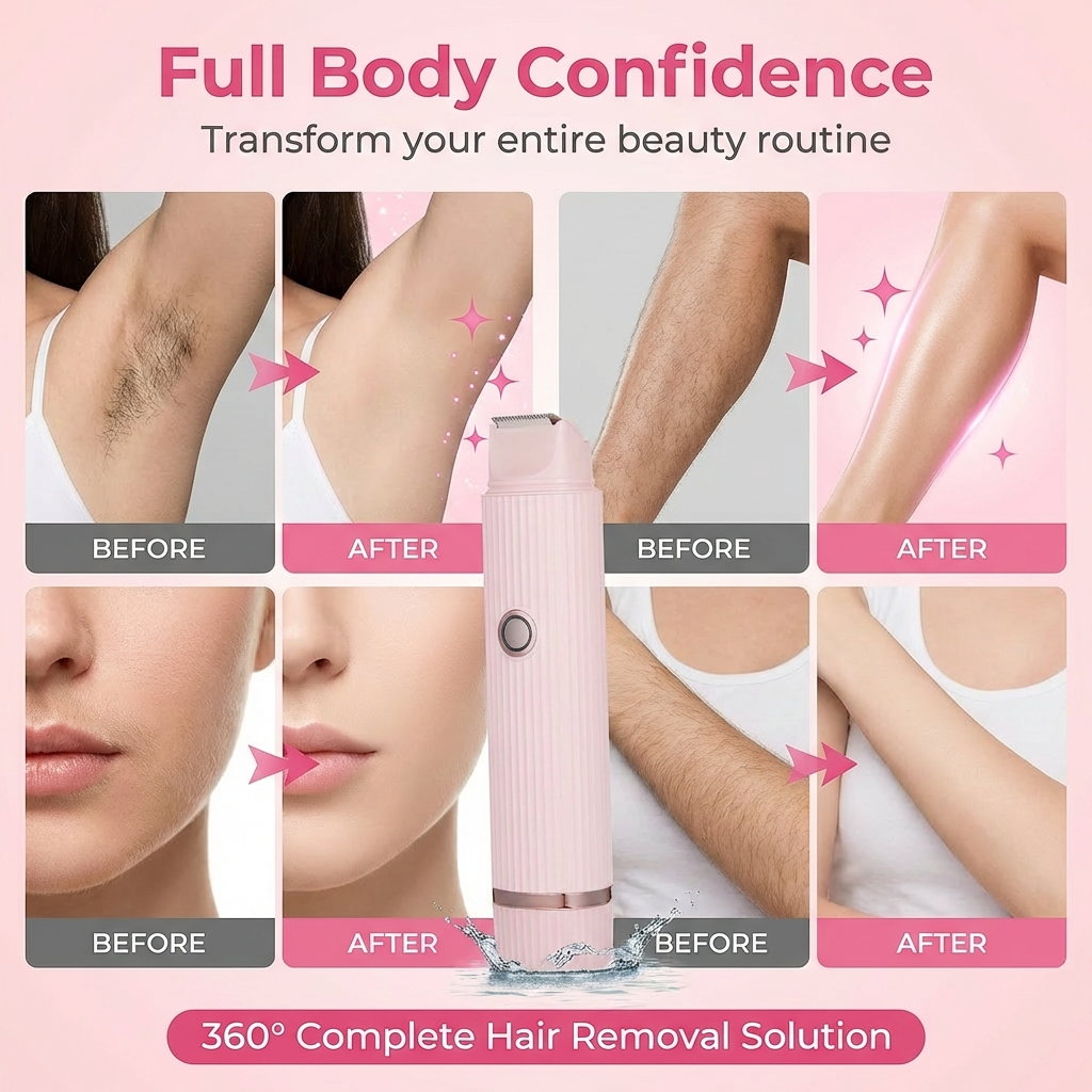 Double Head Electric Shaver