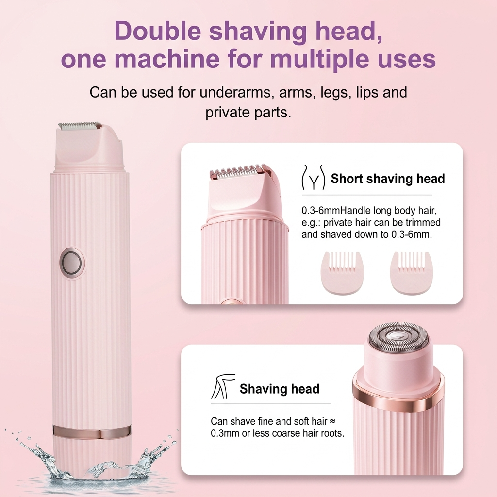 Double Head Electric Shaver