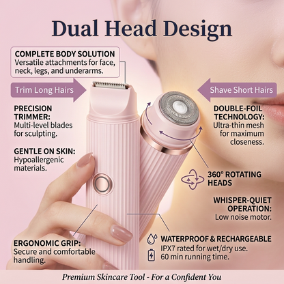 Double Head Electric Shaver